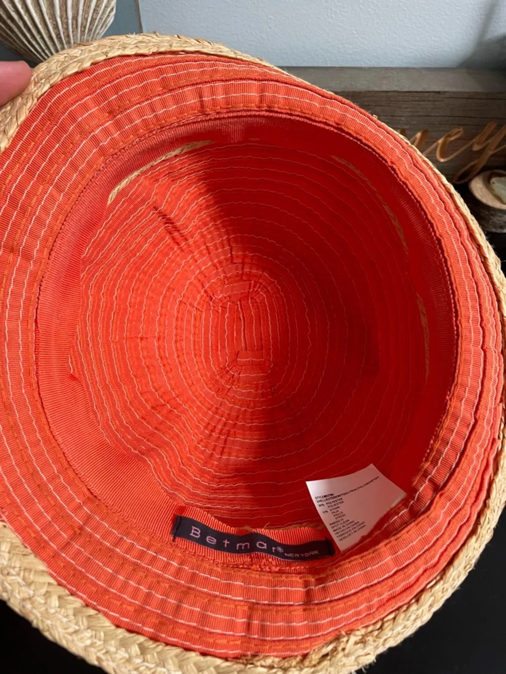 Betmar bucket hat orange